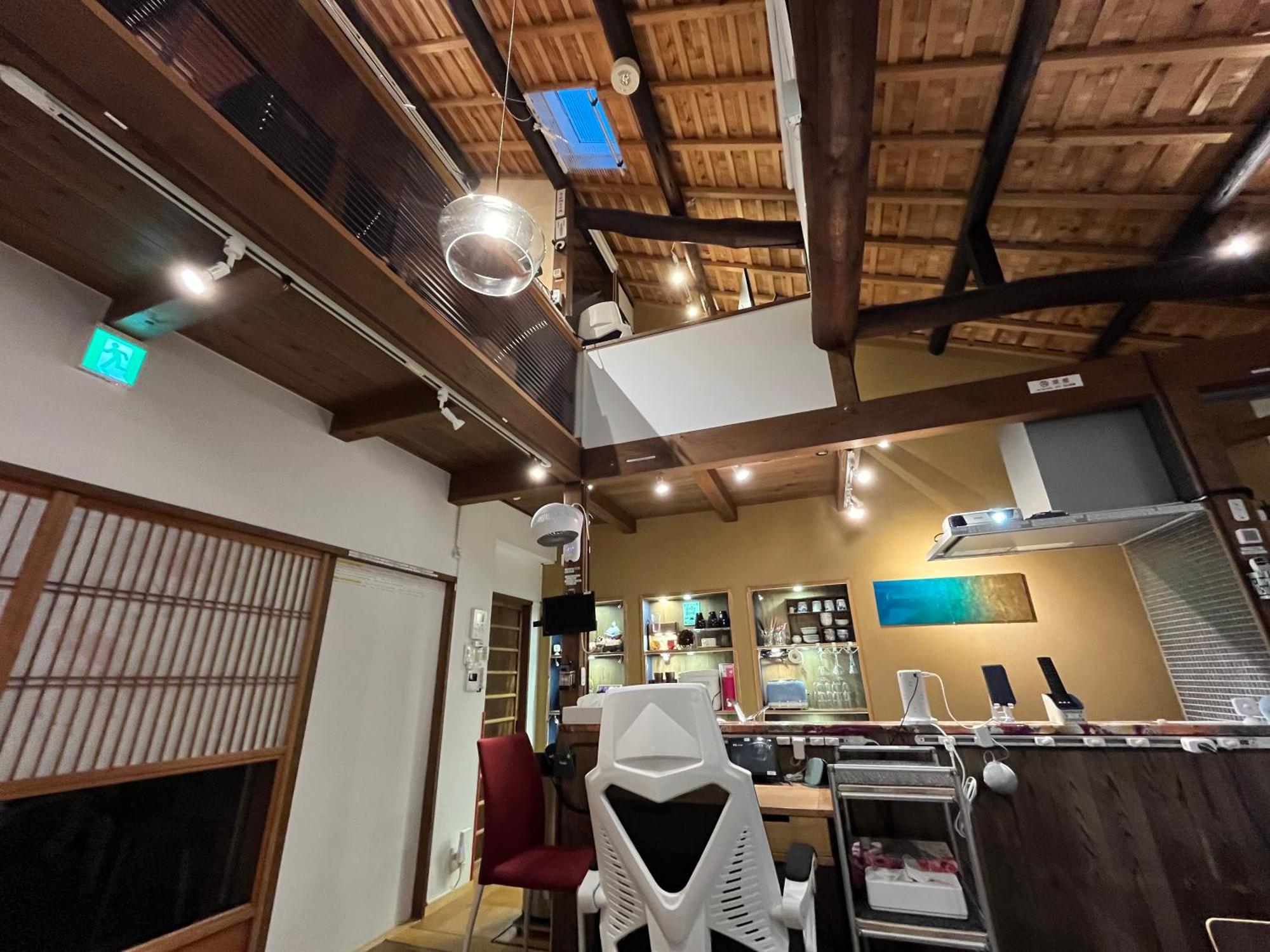 Nishijin No Sato 西陣之郷 -100 Yrs Smart & Sustainable Ai Arthouse With 10Gbps Wifi - Villa Kyoto Rum bild